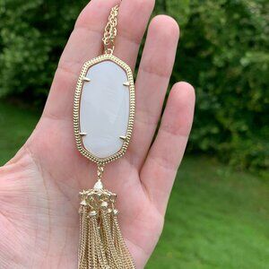 KENDRA SCOTT • Rayne Gold Long Pendant Necklace